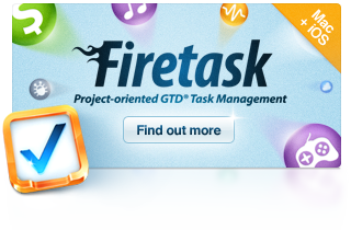 Firetask — Project-oriented GTD Task Management for Mac, iPad and iPhone