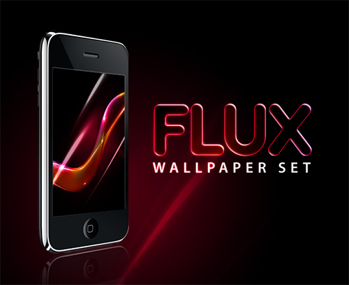 brand wallpaper. rand new “Flux” wallpaper