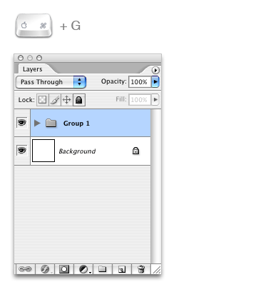 Select multiple layers via Cmd+Click