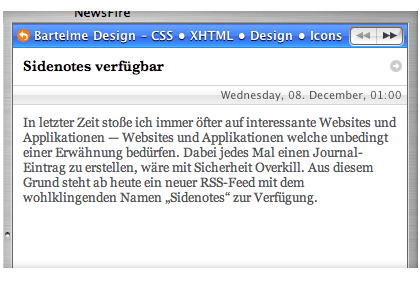Die verbesserte Detailansicht