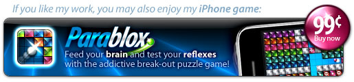 Parablox - The addictive break-out puzzle game for iPhone + iPod touch for 99 cents