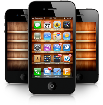 Download shelf wallpaper set for iPhone