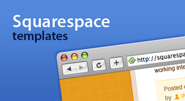 Squarespace template design